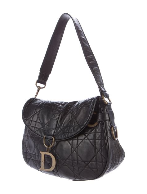 dior leather shoulder bag|dior shoulder bag women's.